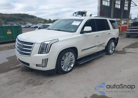 2015 Cadillac Escalade Platinum из США, поврежденный, VIN 1GYS4PKJ5FR684957